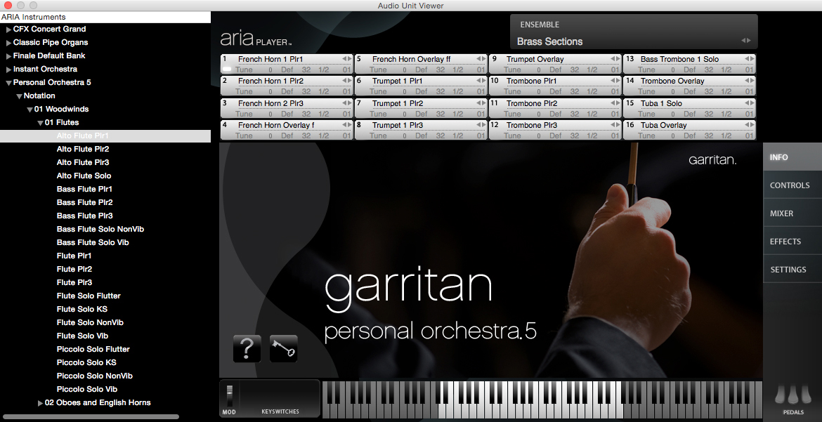 garritan orchestra automation